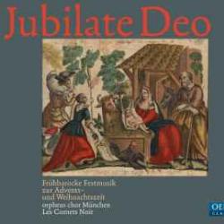 Orpheus Chor Munchen Jubilate Deo - Fruhbarocke Festmusik Zur Advents- und Weihnachtszeit Фирменный CD 