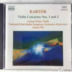 BARTOK Violin Concertos Nos. 1 And 2 Фирменный CD 
