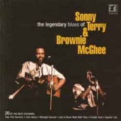 SONNY TERRY   BROWNIE MCGHEE THE LEGENDARY BLUES Фирменный CD 
