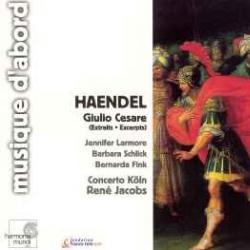 HAENDEL GIULIO CESARE (EXTRAITS EXCERPTS) Фирменный CD 