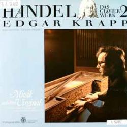 HANDEL Musik Auf Dem Virginal Виниловая пластинка 