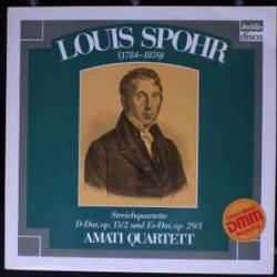 Amati Quartett Zurich Louis Spohr (1784-1859) Виниловая пластинка 