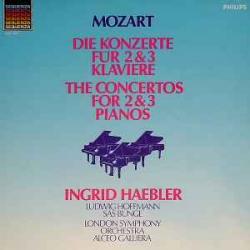 MOZART Die Konzerte Für 2 & 3 Klaviere / The Concertos For 2 & 3 Pianos Виниловая пластинка 