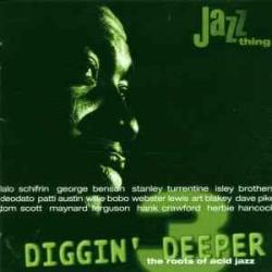 VARIOUS DIGGIN' DEEPER 3 - THE ROOTS OF ACID JAZZ Фирменный CD 