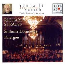 RICHARD STRAUSS Sinfonia Domestica / Parergon Фирменный CD 