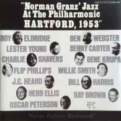 VARIOUS Norman Granz' Jazz At The Philharmonic Hartford, 1953 Фирменный CD 