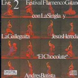 LA SINGLA FESTIVAL FLAMENCO GITANO 2 LIVE Фирменный CD 