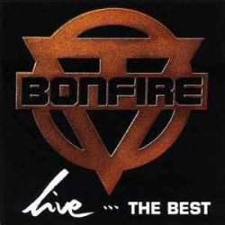 BONFIRE Live...The Best Фирменный CD 