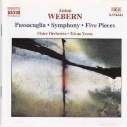 WEBERN Passacaglia / Symphony / Five Pieces Фирменный CD 