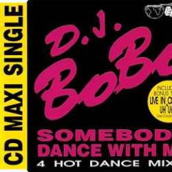 D.J. BOBO SOMEBODY DANCE WITH ME Фирменный CD 
