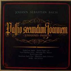 BACH Passio Secundum Joannem »Johannes-Passion« LP-BOX 