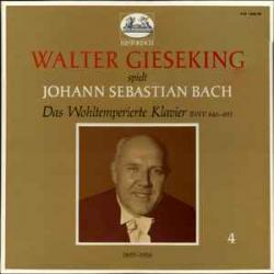 Gieseking.  Bach Das Wohltemperierte Klavier BWV 846-983 LP-BOX 