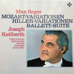 MAX REGER Mozart-Variationen • Hiller-Variationen • Ballett-Suite LP-BOX 