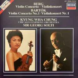 BERG   BARTOK Violin Concerto = Violinkonzert / Violin Concerto No. 1 = Violinkonzert Nr. 1 Фирменный CD 