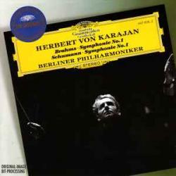 BRAHMS   SCHUMANN Brahms • Symphonie No. 1 / Schumann • Symphonie No. 1 Фирменный CD 