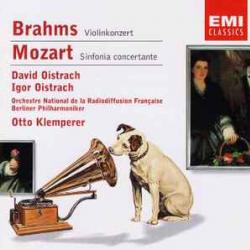 BRAHMS   MOZART Violinkonzert / Sinfonia Concertante Фирменный CD 