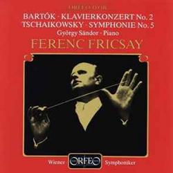 FERENC FRICSAY Bartok Klavierkonzert No. 2; Tschaikowsky Symphonie No. 5 Фирменный CD 