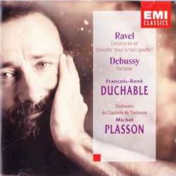RAVEL   DEBUSSY Concerto "Pour La Main Gauche", Fantaisie Фирменный CD 