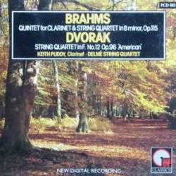 BRAHMS   DVORAK Brahms: Quintet For Clarinet & String Quartet In B Minor, Op. 115; Dvorak: String Quartet In F No. 12 Op 96 'American' Фирменный CD 