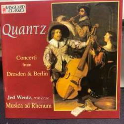 QUANTZ Concerti From Dresden & Berlin Фирменный CD 
