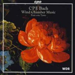 CPE BACH FIATI CON TASTO - WIND CHAMBER MUSIC Фирменный CD 