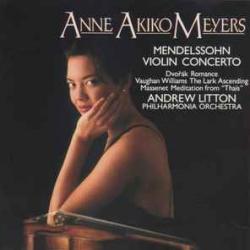 ANNE AKIKO MEYERS Violin Concerto / Romance / The Lark Ascending / Meditation From “Thaïs” Фирменный CD 