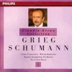 GRIEG   SCHUMANN Piano Concertos · Klavierkonzerte Фирменный CD 