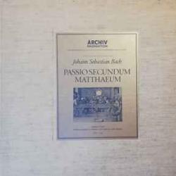 BACH Passio Secundum Matthæum (Matthäus-Passion) LP-BOX 