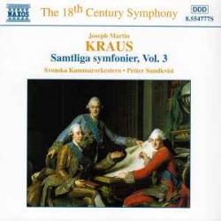 KRAUS Samtliga Symfonier, Vol. 3 Фирменный CD 