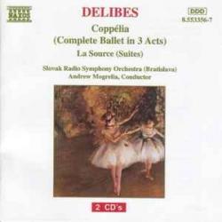 DELIBES Coppelia (Complete Ballet In 3 Acts) - La Source (Suites) Фирменный CD 