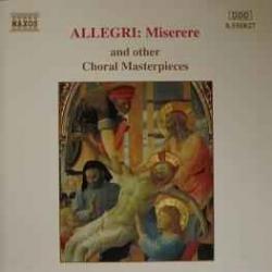 VARIOUS Allegri: Miserere And Other Choral Masterpieces Фирменный CD 