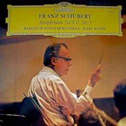 Schubert / Karl Böhm, Berliner Philharmoniker Symphonien Nr. 1 & Nr. 2 Виниловая пластинка 