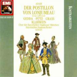 ADOLPHE ADAM Der Postillon Von Lonjumeau (Großer Querschnitt) Фирменный CD 