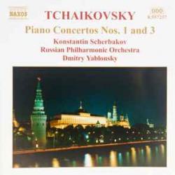 TCHAIKOVSKY Piano Concertos Nos.1 And 3 Фирменный CD 