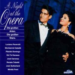 VARIOUS A Night At The Opera (Die Großen Arien. Die Großen Stars.) Фирменный CD 