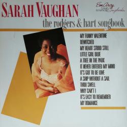 SARAH VAUGHAN The Rodgers & Hart Songbook Виниловая пластинка 