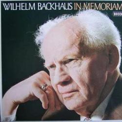 Wilhelm Backhaus Wilhelm Backhaus In Memoriam LP-BOX 