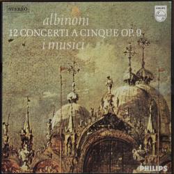 ALBINONI 12 Concerti A Cinque Op. 9 LP-BOX 