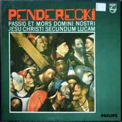 Krzysztof Penderecki, Henryk Czyz Passio Et Mors Domini Nostri Jesu Christi Secundum Lucam LP-BOX 