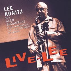 Lee Konitz With Alan Broadbent Live-Lee Фирменный CD 