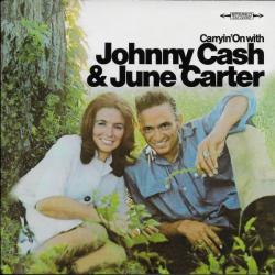 JOHNNY CASH & JUNE CARTER CARRYIN' ON WITH JOHNNY CASH & JUNE CARTER Фирменный CD 