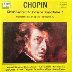 CHOPIN Klavierkonzert Nr. 2, Nocturnes Op. 27, Op. 32 - Valses Op. 70 Фирменный CD 