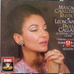 MARIA CALLAS Cavalleria Rusticana / Pagliacci Фирменный CD 