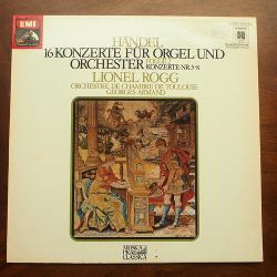 HANDEL 16 Konzerte Fur Orgel Und Orchester - Folge 2 Konzerte Nr. 5-8 Виниловая пластинка 