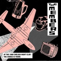 The Members At The 1980 Chelsea Night Club-The Choice Is Yours Фирменный CD 