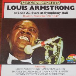 LOUIS ARMSTRONG Louis Armstrong And The All Stars At Symphony Hall Фирменный CD 
