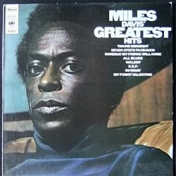 MILES DAVIS Miles Davis' Greatest Hits Виниловая пластинка 