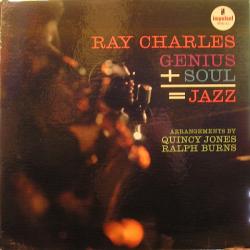 RAY CHARLES Genius + Soul = Jazz Виниловая пластинка 