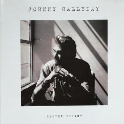 JOHNNY HALLYDAY RESTER VIVANT Фирменный CD 