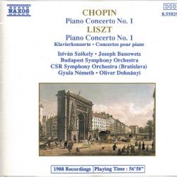 CHOPIN   LISZT Piano Concerto No.1 "Klavierkonzerte" Фирменный CD 